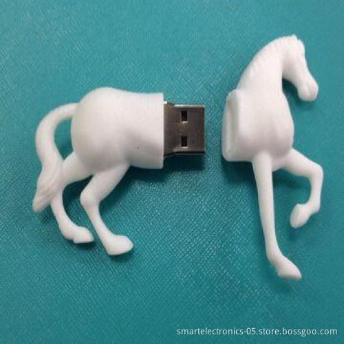 Horse USB flash drives, 64MB to 128GB memory capacity